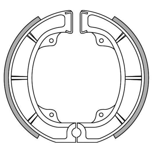 Newfren Brake Shoes (1-GF1166)