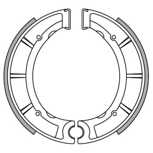 Newfren Brake Shoes (1-GF1168)