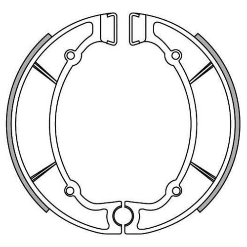 Newfren Brake Shoes (1-GF1202)