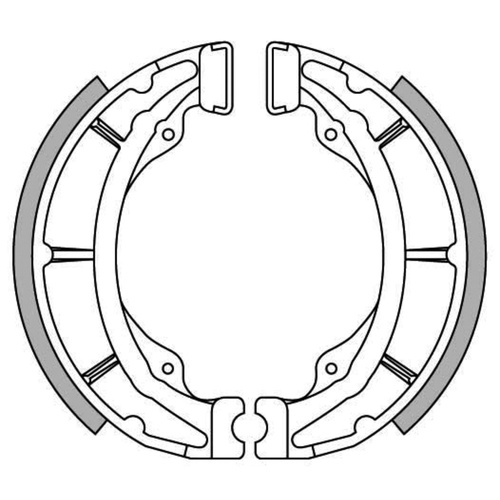 Newfren Brake Shoes (1-GF1216)