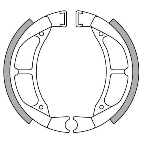 Newfren Brake Shoes (1-GF1217)