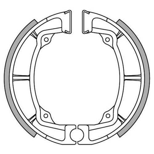 Newfren Brake Shoes (1-GF1237)