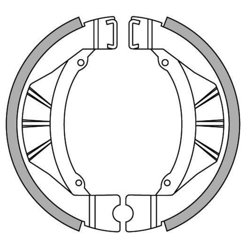 Newfren Brake Shoes (1-GF1244)