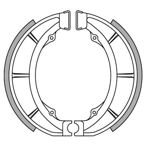 Newfren Brake Shoes (1-GF1255)