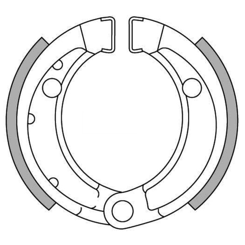 Newfren Brake Shoes (1-GF1259)