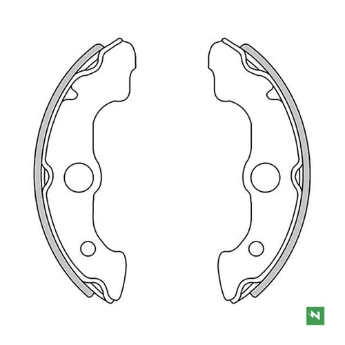 Newfren Brake Shoes (1-GF1276)