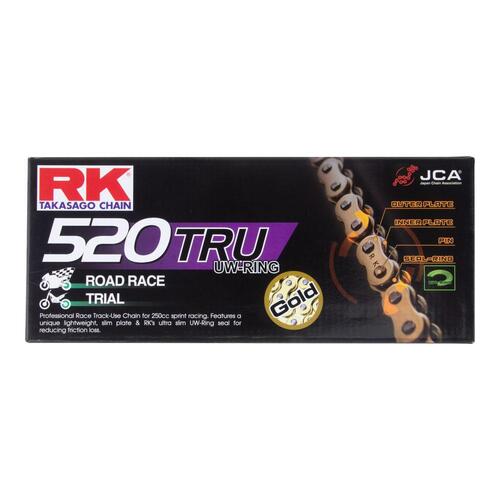 RK Chain GB520TRU - 120 Link - Gold