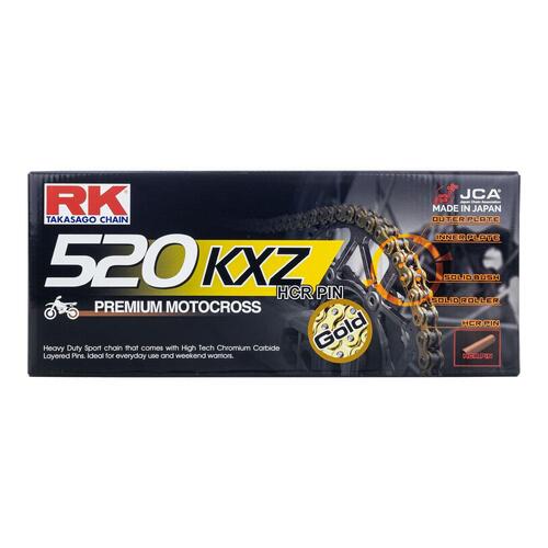 RK Chain GB520KXZ - 120 Link - Gold