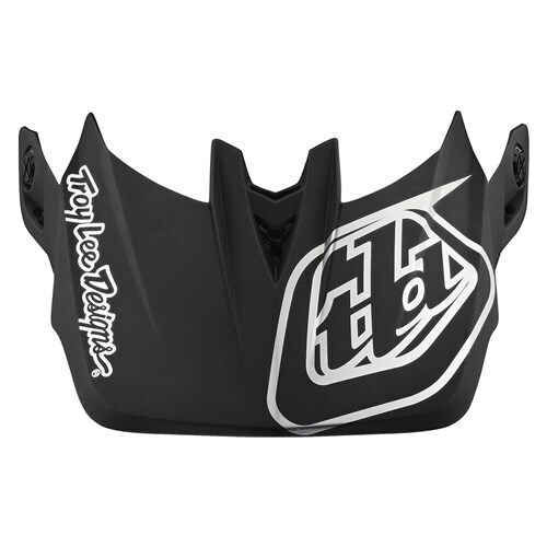 Troy Lee Designs 20 D4 Visor Stealth Black/Silver