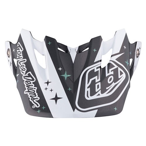 Troy Lee Designs 17 SE3 Visor Phantom White