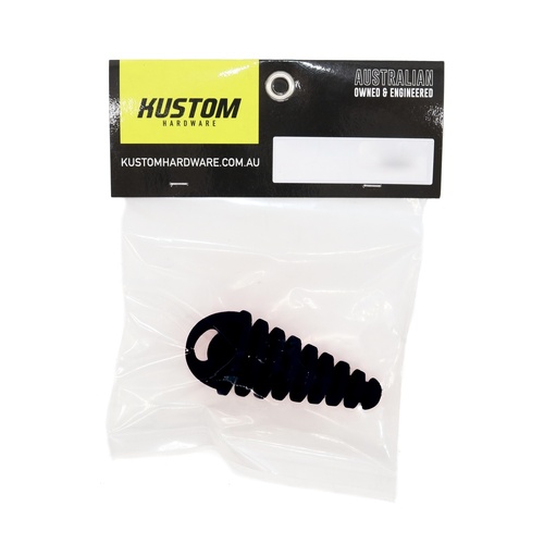 Kustom Exhaust Plug Rubber Black - 35mm