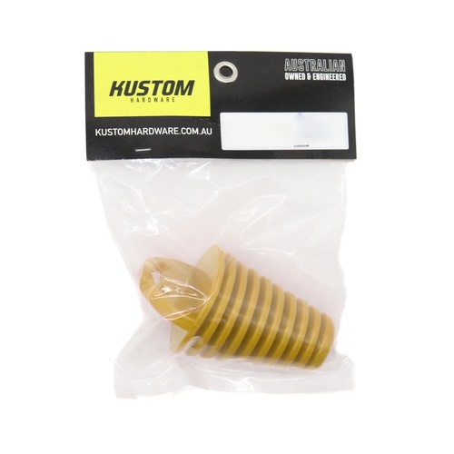 Extreme Racing Exhaust Plug Rubber Yellow - 55mm