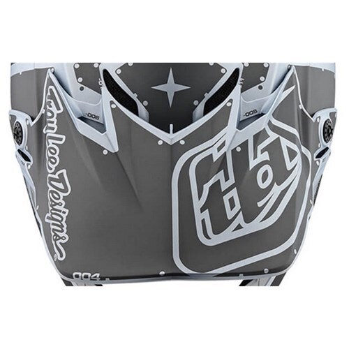 Troy Lee Designs 20 SE4 Poly Visor Factory Silver