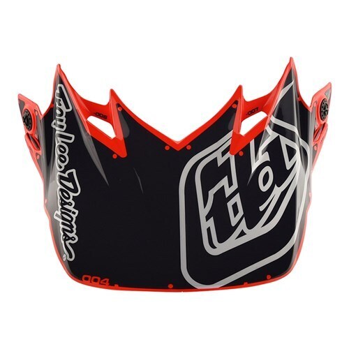 Troy Lee Designs 19 SE4 Composite Visor Factory Orange