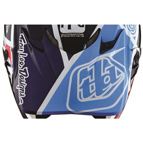 Troy Lee Designs 19 SE4 Carbon Visor Metric Navy