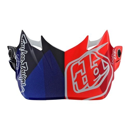 Troy Lee Designs 20 SE4 Composite Visor Jet Orange/Navy