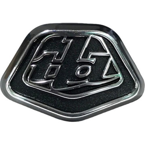 Troy Lee Designs SE4 Front Chinbar Badge Black/Silver