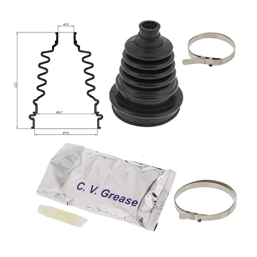 All Balls Universal X-Large CV Boot Repair Kit