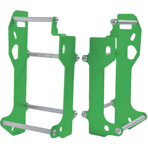 CrossPro Radiator Guard Kawasaki KXF 250 2006-08 - Green