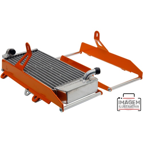 CrossPro Radiator Guard KTM SX-F/XC-F250/350 Husq FC250/350/FX350 - Orange