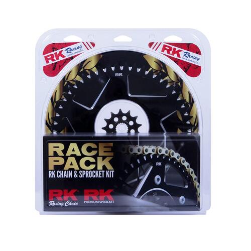 RK Race Chain & Spr. Kit (Pro) - Gold/Black - 13/51 KX250F ('06-20)