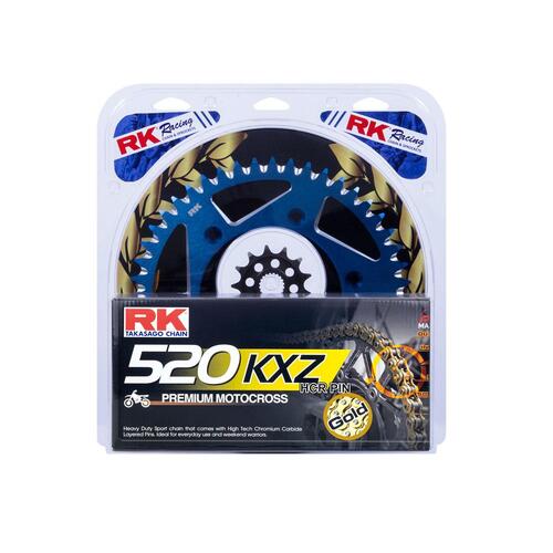 RK Chain & Sprocket Kit - Lite - Blue - 13/49 YZ250F ('01-21)