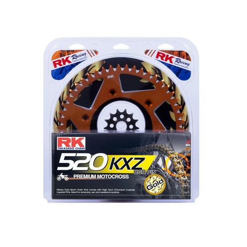 RK Chain & Sprocket Kit - Lite - Orange - 13/52 250SX-F ('06-21)