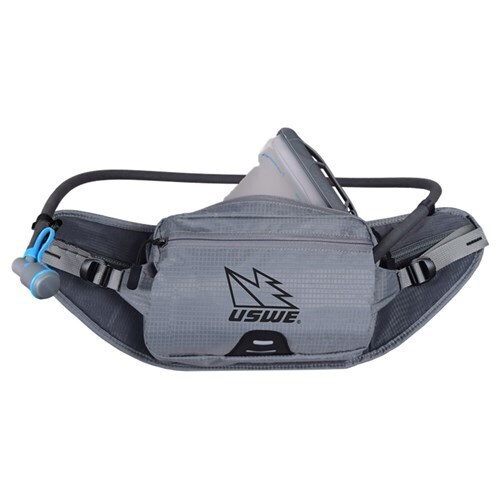 USWE 19 ZULO 2 WAIST BELT 1.0L ELITE CARBON Grey