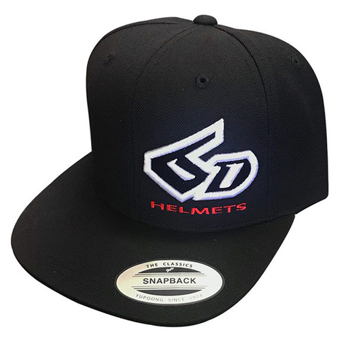 6D Flexfit Logo Classic Snapback - Black