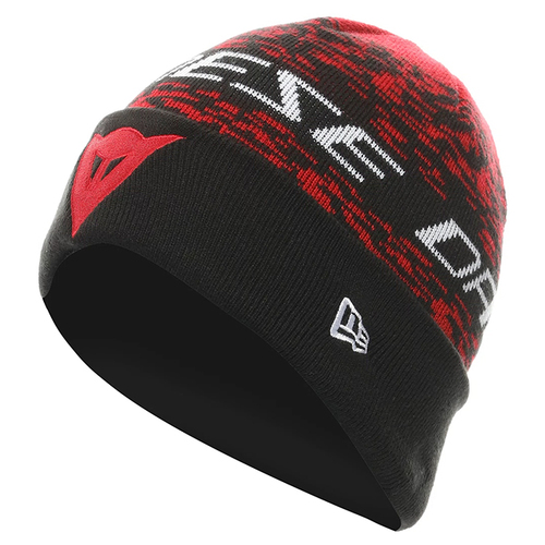 Dainese Casual #B05 Cuff Beanie - Demon Camo (Black/Red)