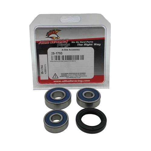 All Balls Wheel Bearing Kit - Rear - Honda C125 2019