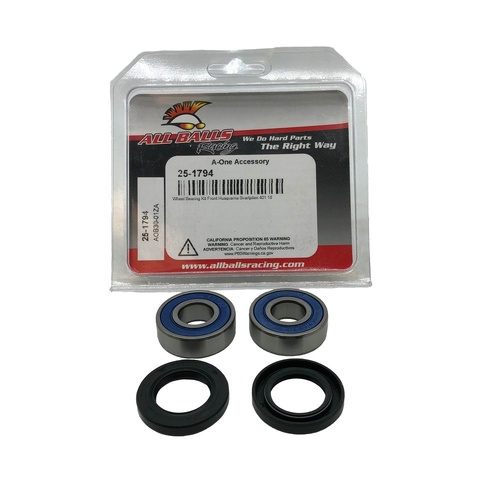 All Balls Wheel Bearing Kit - Front - Husqvarna Svartpilen 401