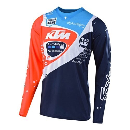 Troy Lee Designs SE Pro Jersey Neptune KTM Team Navy/Orange