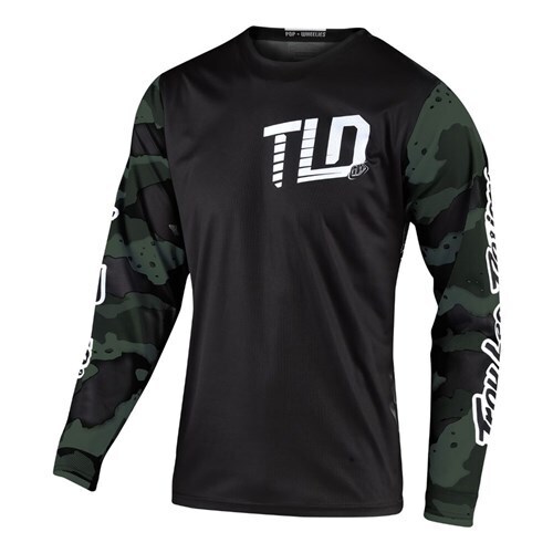 Troy Lee Designs 21 GP Jersey Camo Green/Black