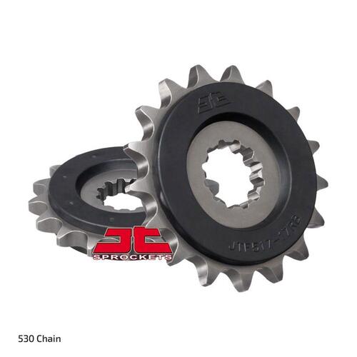 Front Sprocket - Steel w/Rubber Cush 17T 530P