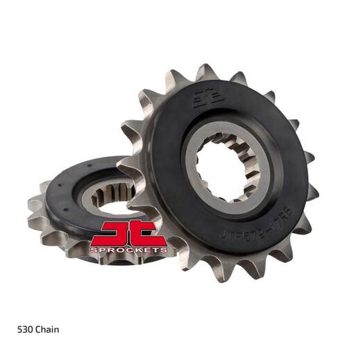 Front Sprocket - Steel w/Rubber Cush 17T 530P