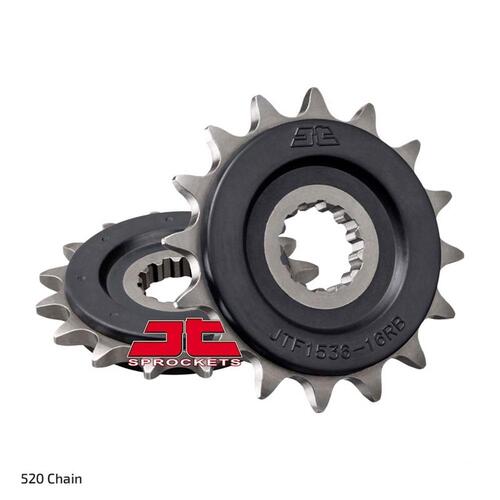 Front Sprocket - Steel w/Rubber Cush 16T 520P