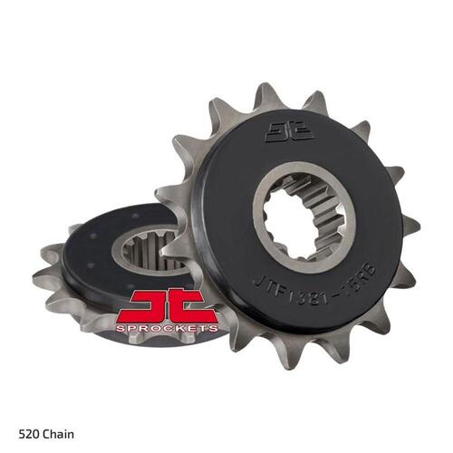 Front Sprocket - Steel w/Rubber Cush 15T 520P