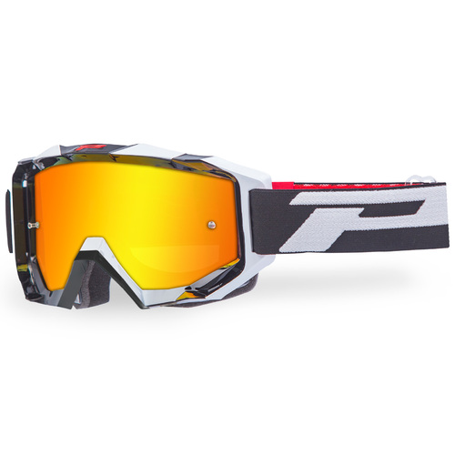 Progrip Venom 3200 Black/White MX Goggles