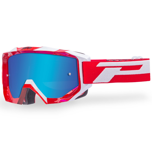 Progrip Venom 3200 Red/White MX Goggles