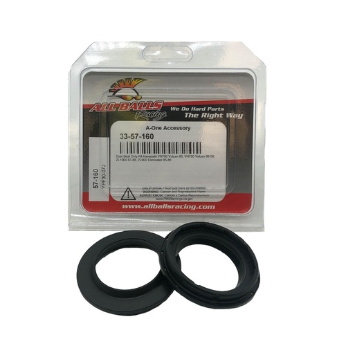 All Balls Dust Seal Only Kit Kawasaki VN700 Vulcan 85, VN750 Vulcan 86-06, ZL1000 87-88, ZL900 Eliminator 85-86