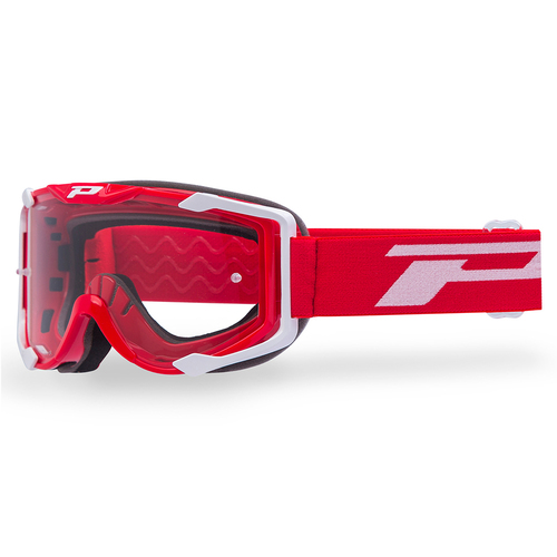 Progrip Menace 3400 Red MX Goggles