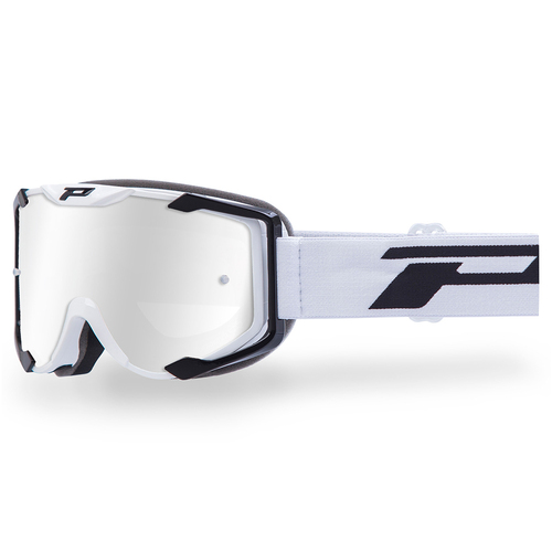 Progrip Menace 3404 White MX Goggles