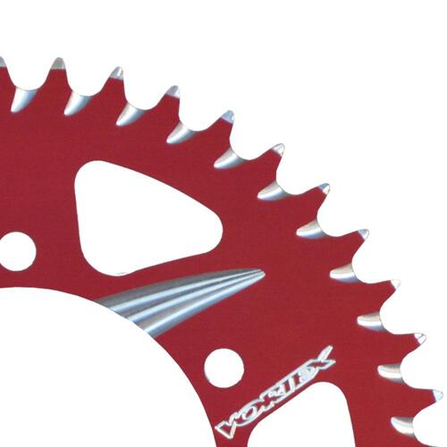 Vortex Alloy Rear Sprocket 520-43T - (S) Honda - Red