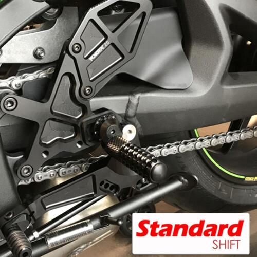 Vortex Rearsets (Black) - Kawasaki ZX-10R ('21-24)