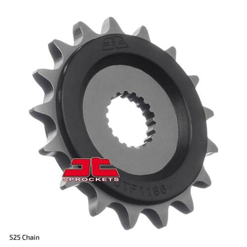 Front Sprocket - Steel W/-Rubber Cush 16T 525P