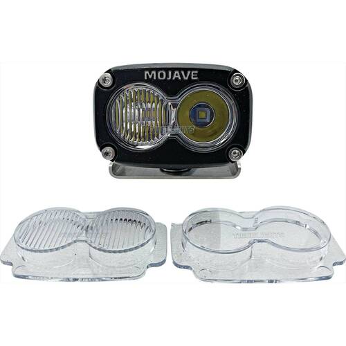 Arrowhead/Tiger Lights - 2" x 3" Mojave LED Racing Lights - 2000 Effective Lumen, 20W