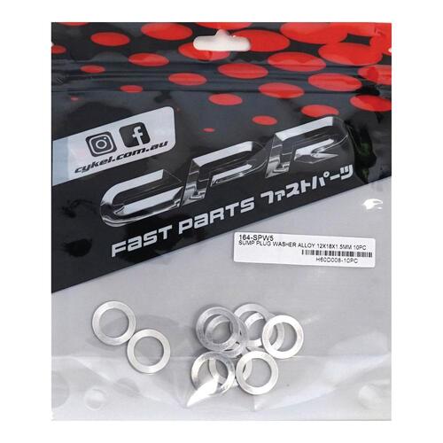 CPR Alloy Sump Washers 12X18X1.5mm 10P (Spw5)