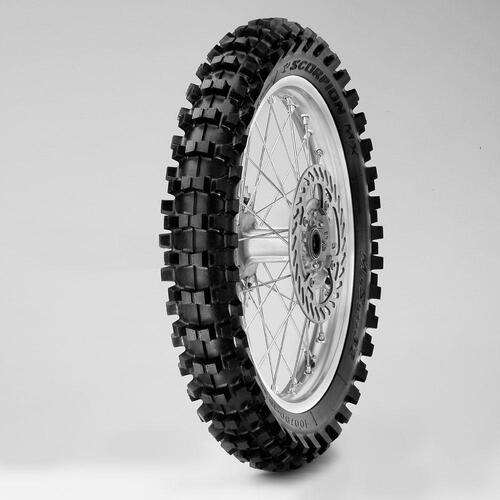 Pirelli Scorpion MX32 Mid Soft 110/85-19 NHS Tyre (Jun-20)