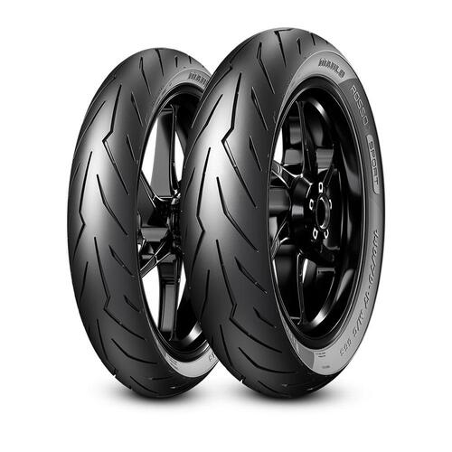 Pirelli Diablo Rosso Sport Scooter 100/90-14 M/C 34S) Tubeless Tyre